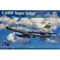 ITALERI 1398 F-100F SUPER SABRE MODEL PLANE JET 1/72