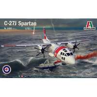 ITALERI 1402 C-27J SPARTAN PLANE 1/72 SCALE PLASTIC MODEL KIT