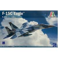 ITALERI 1415 F-15C EAGLE MODEL PLANE JET 1/72