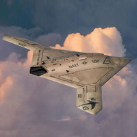 ITALERI 1421S NORTHROP GRUMMAN X-47 1:72 PLASTIC MODEL KIT