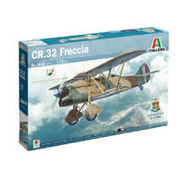 ITALERI 1438S FIAT CR.32 FRECCIA BIPLANE 1/72 SCALE PLASTIC MODEL KIT FIGHTER