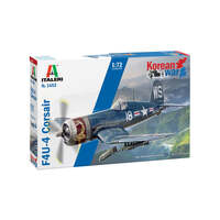 ITALERI 1453 F4U-4 CORSAIR KOREAN WAR 1/72 SCALE PLASTIC MODEL KIT