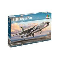 ITALERI 1456 F-8E CRUSADER 1/72 SCALE PLASTIC MODEL KIT