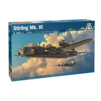 ITALERI 1462 STIRLING MK. III 1/72 SCALE PLASTIC MODEL KIT