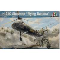 ITALERI 2733 H 21C SHAWNEE FLYING BANANA MODEL HELICOPTER 1/48