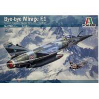 ITALERI 2790 BYE BYE MIRAGE F1 MODEL PLANE JET 1/48