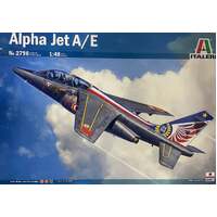 ITALERI 2796 ALPHA JET A/E 1:48 PLASTIC MODEL PLANE  KIT