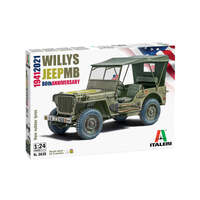 ITALERI 3635 JEEP WILLYS MB 1:24 PLASTIC MODEL KIT