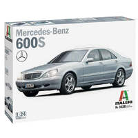 ITALERI 3638 MERCEDES BENZ 600S 1:24 PLASTIC MODEL CAR KIT