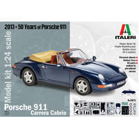 ITALERI 3679 PORSCHE 911 CARRERA CABRIO MODEL CAR 1/24