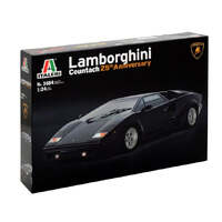 ITALERI 3684 LAMBORGHINI COUNTACH 25 ANNIVERSARY MODEL CAR 1/24