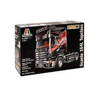 ITALERI 3922 SCANIA 164L TOPCLASS SHOW TRUCK 1/24 SCALE PLASTIC MODEL KIT TRUCK