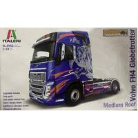 ITALERI 3942 VOLVO FH4 GLOBETROTTER 2012 MEDIUM ROOF 1:24 PLASTIC MODEL KIT