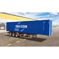 ITALERI 3951 40' CONTAINER TRAILER 1:24 PLASTIC MODEL KIT