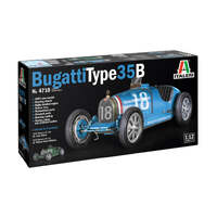 ITALERI 4710S BUGATTI 35 TYPE B 1:12 SCALE PLASTIC MODEL CAR KIT