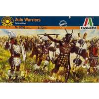 ITALERI 6051 ZULU WARRIORS MODEL FIGURES 1/72 SCALE PLASTIC MODEL KIT