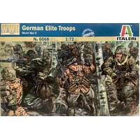 ITALERI 6068 WWII GERMAN ELITE TROOPS MODEL FIGURES 1/72