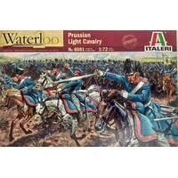 ITALERI 6081 WATERLOO PRUSSIAN LIGHT CAVALRY MODEL FIGURES 1/72