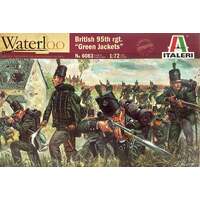 ITALERI 6083 WATERLOO BRITISH 95TH RGT GREEN JACKETS MODEL FIGURES 1/72