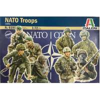 ITALERI 6191 NATO TROOPS 1980s 1:72 PLASTIC MODEL KIT