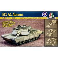 ITALERI 6438 TANK ABRAMS/RESIN PARTS MODEL TANK 1/35