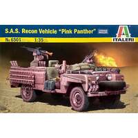 ITALERI 6501 S.A.S. RECON VEHICLE PINK PANTHER MODEL CAR 1/35