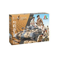 ITALERI 6592 CRUSADER MK III WITH BRITISH TANK CREW 1/35 SCALE PLASTIC MODEL KIT