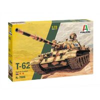 ITALERI 7006 T-62 1/72 SCALE PLASTIC MODEL KIT