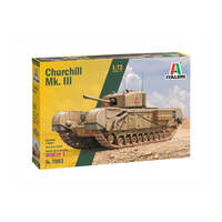 ITALERI 7083 CHURCHILL MK.III TANK 1/72 SCALE PLASTIC MODEL KIT