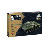 ITALERI 25764 JS2 STALIN 1/56 SCALE PLASTIC MODEL KIT TANK