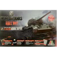 ITALERI 37509 T-34/85 WORLD OF TANKS MODEL TANK 1/35