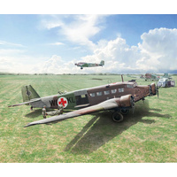 ITALERI 0102S JUNKERS JU 52/3M TRANSPORT 1/72 SCALE PLASTIC MODEL KIT