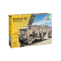 ITALERI 241 BEDFORD QL MEDIUM TRUCK 1/35 SCALE PLASTIC MILITARY VEHICLE MODEL KIT