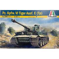 ITALERI 286 PZ KPFW VI TIGER AUSF E TP MODEL TANK 1/35