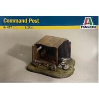 ITALERI 417 COMMAND POST 1:35 PLASTIC MODEL KIT