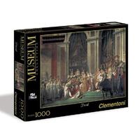 CLEMENTONI MUSEUM COLLECTION - THE CONSECRATION OF THE EMPEROR NAPOLEON 1000PC JIGSAW PUZZLE