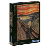 CLEMENTONI MUSEUM COLLECTION - THE SCREAM 1000PC JIGSAW PUZZLE