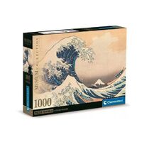 CLEMENTONI MUSEUM COLLECTION - THE GREAT WAVE 1000PC JIGSAW PUZZLE