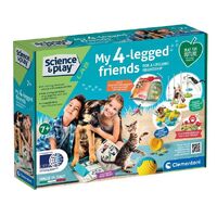 CLEMENTONI SCIENCE AND PLAY LAB - MY 4 LEGGED FRIENDS FOR A LIFE LONG FRIENDSHIP SCIENCE KIT