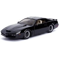 JADA 30086 K.I.T.T. KNIGHT RIDER WITH LIGHT 1982 PONTIAC TRANS AM PONTIAC HOLLYWOOD RIDES 1:24 SCALE DIECAST MODEL CAR