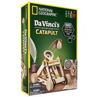 NATIONAL GEOGRAPHIC STEM DA VINCIS INVENTIONS CATAPULT SCIENCE KIT