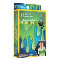 NATIONAL GEOGRAPHIC STEM GLOW IN THE DARK SLIME LAB SCIENCE KIT