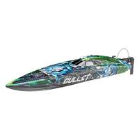 JOYSWAY 8301V4 BULLET V4 REMOTE CONTROL BOAT 2.4GHZ RTR WITH 2 X 7.4V 4000MAH 35C LIPO BATTERY AND BALANCE CHARGER