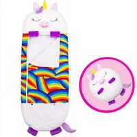 JAY@PLAY HAPPY NAPPERS MEDIUM WHITE UNICORN SLEEPING BAG