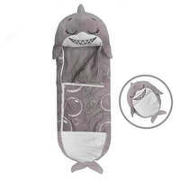 JAY@PLAY HAPPY NAPPERS MEDIUM GREY SHARK SLEEPING BAG