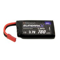 RADIENT RDNB7801S20J 780MAH 1S 3.7V 20C BATTERY JST PLUG INSTORE PICK UP ONLY