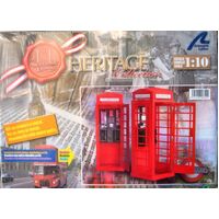 ARTESANIA LATINA 20320 1:10 HERITAGE COLLECTION TELEPHONE BOOTH RED