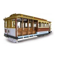 ARTESANIA LATINA 20330 1:22 SAN FRANCISCO CABLE CAR POWELL ST WOODEN KIT