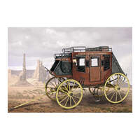 ARTESANIA 20340 STAGE COACH 1848 1/35 WOODEN MODEL KIT