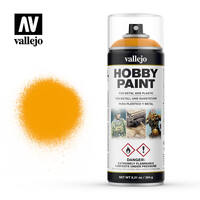 VALLEJO 28018 SUN YELLOW 400ML AEROSOL HOBBY SPRAY PAINT